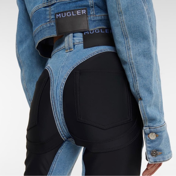 Mugler Spiral Denim Jeans - Picture 6 of 6